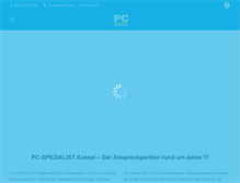 Tablet Screenshot of pcspezialist-kassel.de